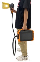 Máy đánh dấu laser bằng pin cầm tay, máy khắc lốp