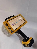 Máy đánh dấu điện pin lithium cầm tay cho tấm thép cứng