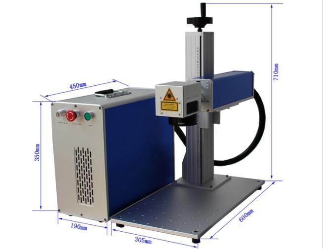 sản phẩm mới máy khắc laser chia vạch cho ngành kim loại máy khắc kim loại LYL-MS20W chất lượng cao