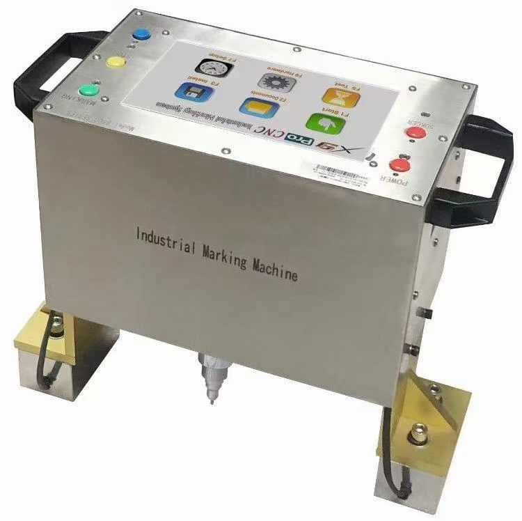 Máy khắc điện cầm tay, máy khắc kim loại trên ống thép