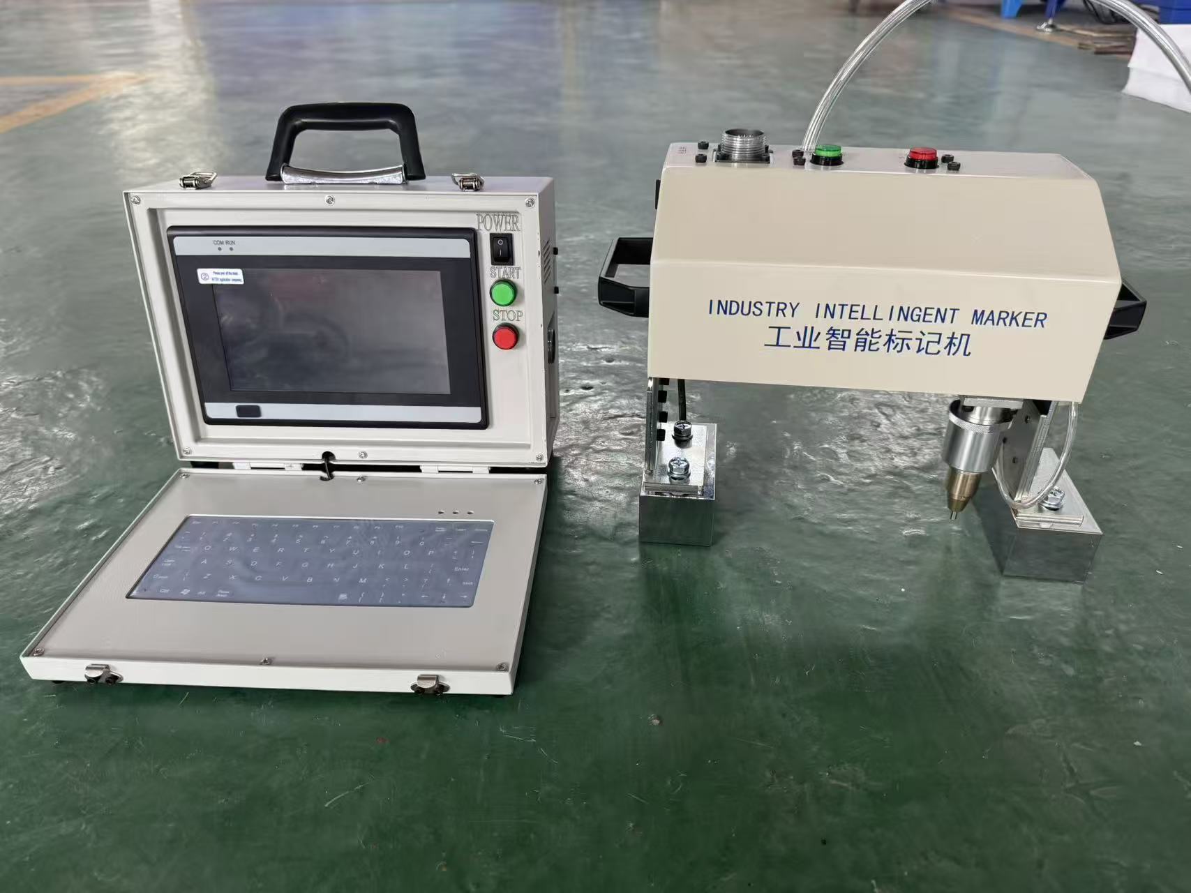 Bộ điều khiển màn hình Máy đánh dấu bằng khí nén, máy đánh dấu chấm cầm tay